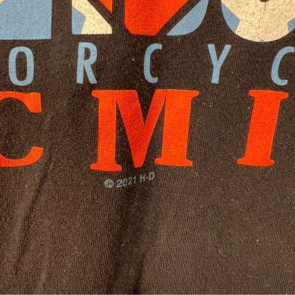 2x xxl Harley Davidson  V Neck Tee Shirt - Picture 15 of 15